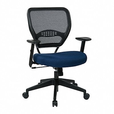 Desk Chair Fabric Navy 19-23 Seat Ht MPN:55-7N17-225