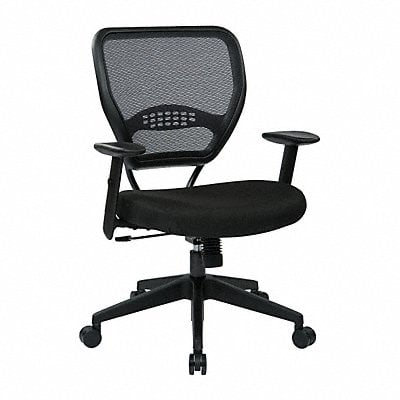 Desk Chair Fabric Black 19-23 Seat Ht MPN:55-7N17-231