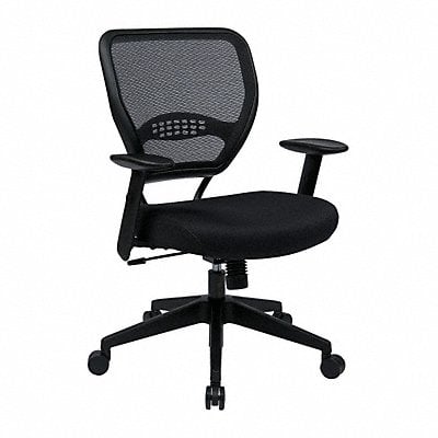 Desk Chair Mesh Black 19 to 23 Seat Ht MPN:5500