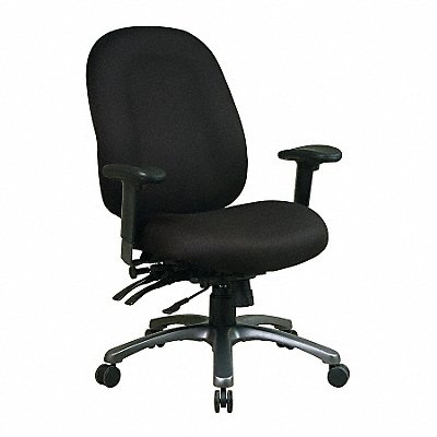 Desk Chair Fabric Black 18-22 Seat Ht MPN:8511-231