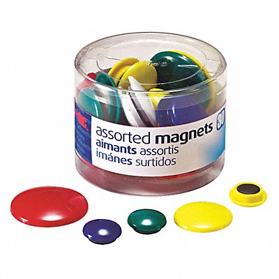 Magnet Circle Sizes/Colors Assrtd PK30 MPN:92500