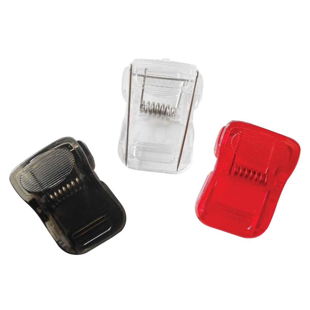 Office Depot Brand Cubicle Clips, Assorted Colors, Box Of 24 (Min Order Qty 21) MPN:30178