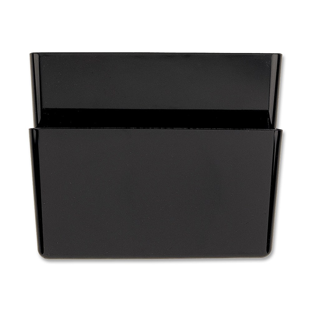 OIC Wall Mountable Space-Saving Files, Letter Size, Black (Min Order Qty 4) MPN:21405