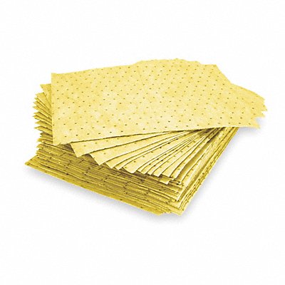 Absorbent Pad Chem/Hazmat Yellow PK100 MPN:L90834