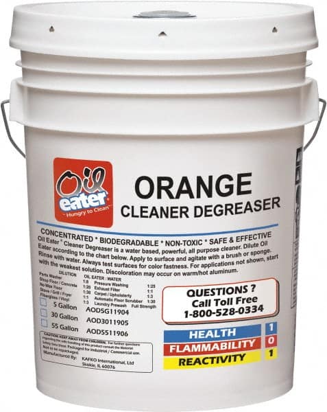 Oil Eater Multipurpose Cleaner & Degreaser - 5 Gallon Pail (AOD5G11904)