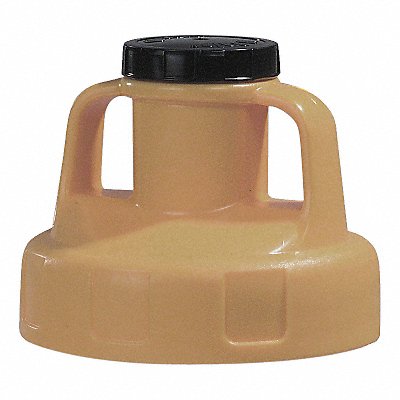 G3512 Utility Lid w/2 In Outlet HDPE Beige MPN:100200