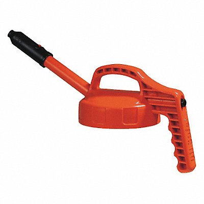 G3513 Stretch Spout Lid w/0.5 In Outlet Orange MPN:100306