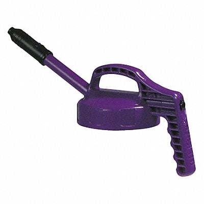 G3513 Stretch Spout Lid w/0.5 In Outlet Purple MPN:100307