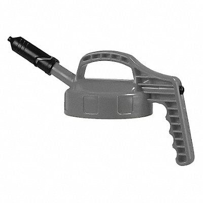 G3514 Mini Spout Lid w/0.27 In Outlet Gray MPN:100404