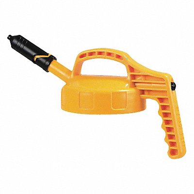 G3514 Mini Spout Lid w/0.27 In Outlet Yellow MPN:100409