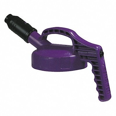 G3515 Stumpy Spout Lid w/1 In Outlet Purple MPN:100507