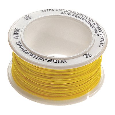 Wire Wrapping Wire 30 AWG Yel 50ft MPN:R-30Y-0050