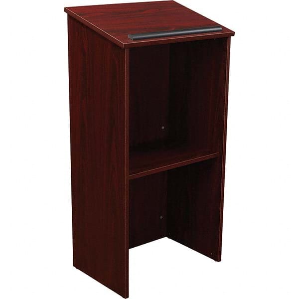 Mahogany Full Floor Lectern MPN:222-MY