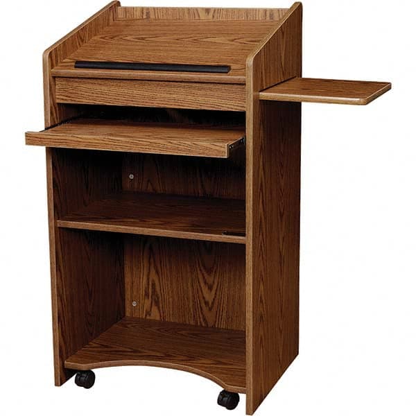 Wood Full Floor Lectern MPN:600-MO