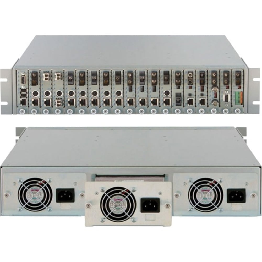 Omnitron Systems Redundant Power Supply - Rack-mountable - 48 V DC Input - 120 W MPN:8207-9