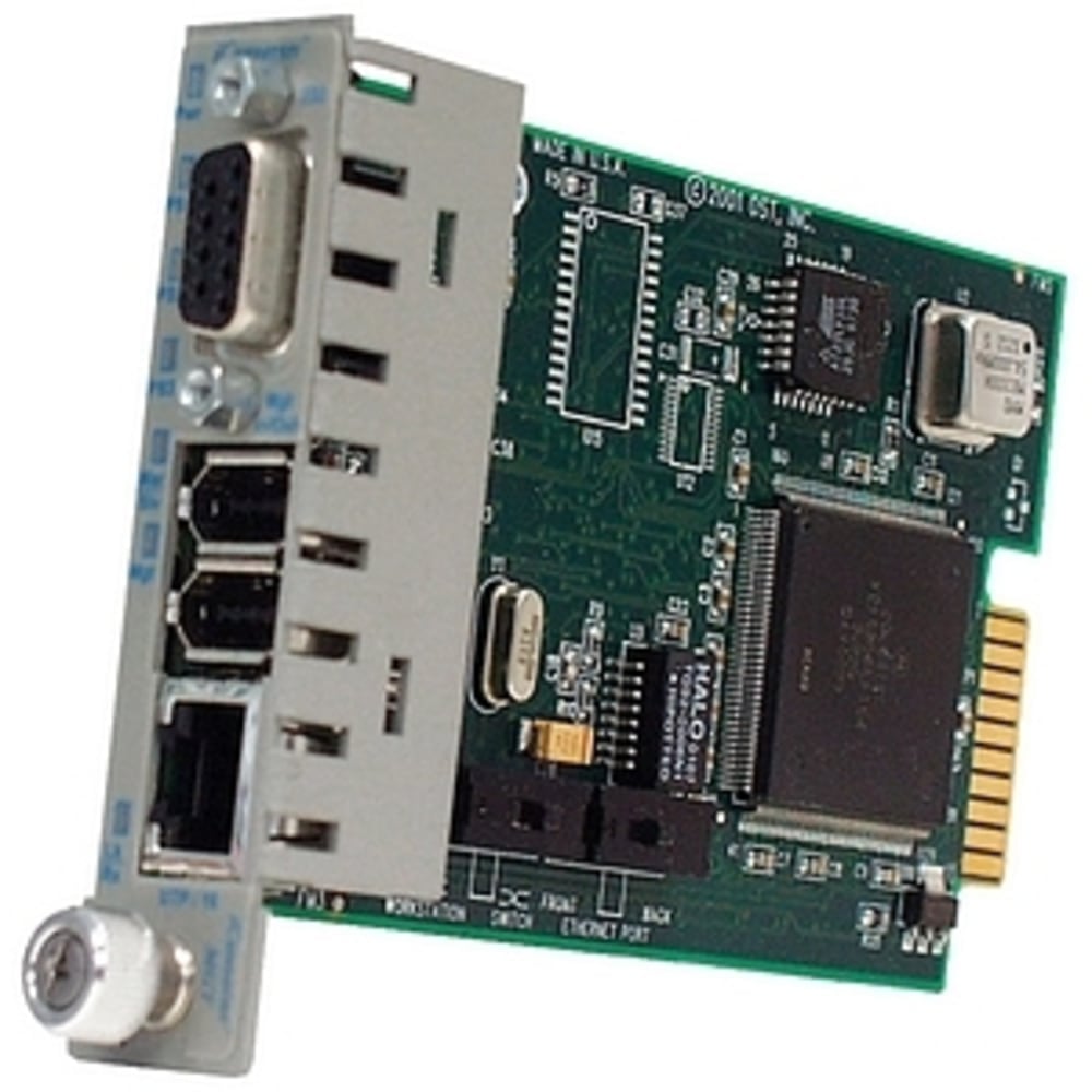 Omnitron Systems iConverter Network Management Module - 1 x Ethernet MPN:8000-0