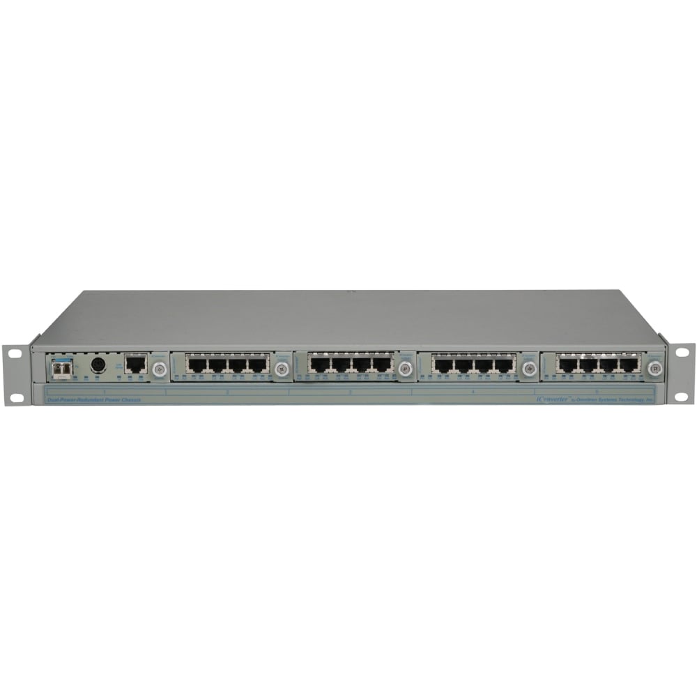 Omnitron Systems iConverter 2420-0-32 T1/E1 Multiplexer - 1 Gbit/s MPN:2420-0-32