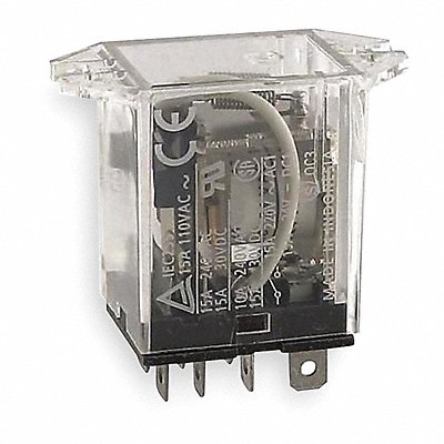 H8020 Flange Relay 120VAC 8 Pins 15A @ 120V AC MPN:LY1F-AC110/120