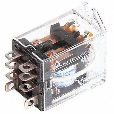 H8010 Flange Relay 120VAC 8 Pins 10A @ 120V AC MPN:LY2F-AC110/120