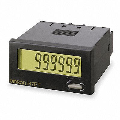 Hour Meter Shock Resistant Indoor Use MPN:H7ET-N-B