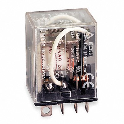 H8019 Gen Purpose Relay 8 Pin Square 120VAC MPN:LY1-AC110/120