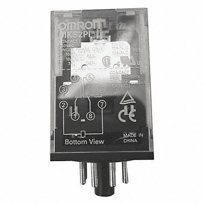 H7946 Gen Purpose Relay 8 Pin Octal 24VAC MPN:MKS2PIAC24