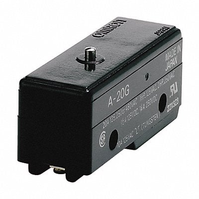 Snap Switch 20A SPDT Pin Plunger MPN:A-20G