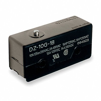 Snap Switch 10A DPDT Pin Plunger MPN:DZ-10G-1B