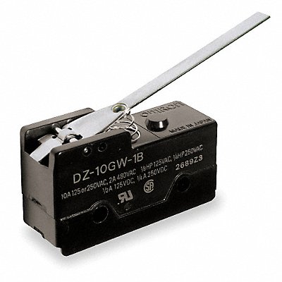 Snap Switch 10A DPDT Hinge Lever MPN:DZ-10GW-1B