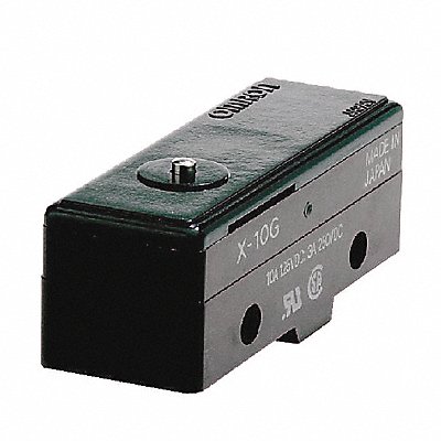 Snap Switch 10A SPDT Pin Plunger MPN:X-10G-B