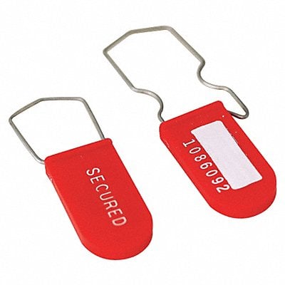 Padlock Seals Red PK1000 MPN:PADLOCK-RE