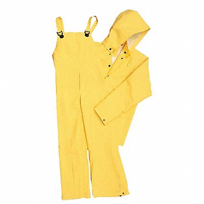 FR 2 Piece Rain Suit Yellow 3XL MPN:780183X