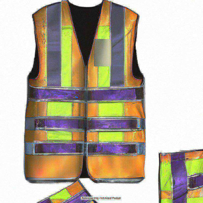 Hi Vis Vest Class 2 L/XL Lime MPN:U6110G-L/XL