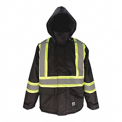 Jacket Hi-Vis Insulated 150D Black L MPN:6326JB-L