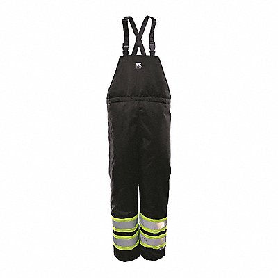 Bib Pants Hi-Vis Insulated 150D Black S MPN:6326PB-S