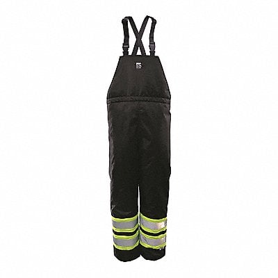 Bib Pants Hi-Vis Insulated 150D Black XL MPN:6326PB-XL