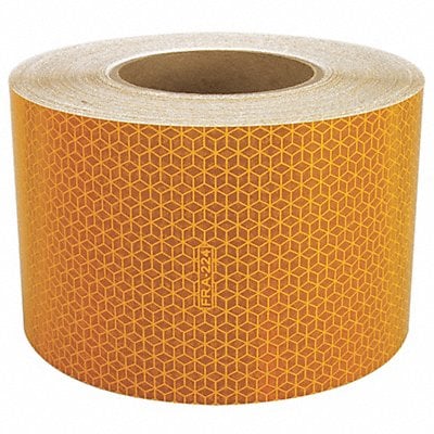 Reflective Tape W 4 In SB Yellow MPN:18610