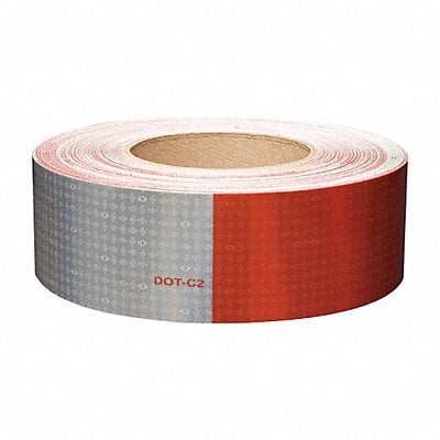 Reflective Tape W 2 In Red/White MPN:18690