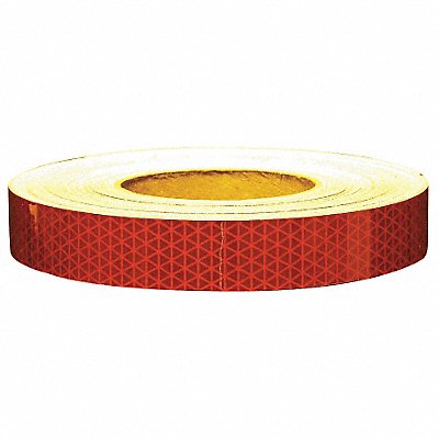 Reflective Tape W 1 In L 50 Yd Red MPN:18709