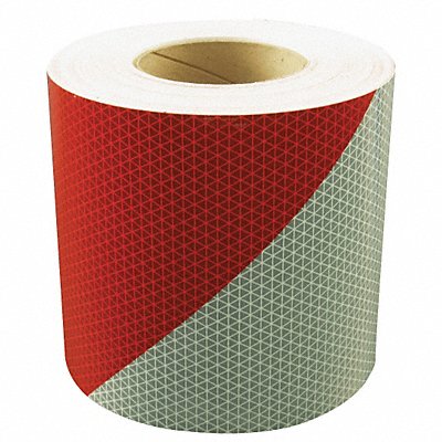 Reflective Tape 3 in W Red/White MPN:18851