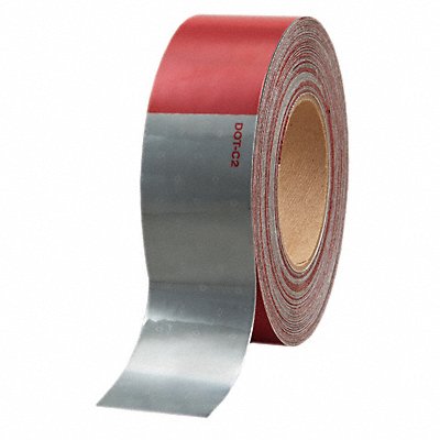 Reflective Tape W 2 In White/Red MPN:19160