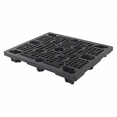 Pallet Plastic Black Nestable 5-3/4 in.H MPN:40X48 XP ECON CISC BLK