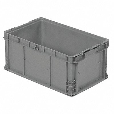 H6170 Straight Wall Container Gray Solid HDPE MPN:NXO2415-11.5 GRAY