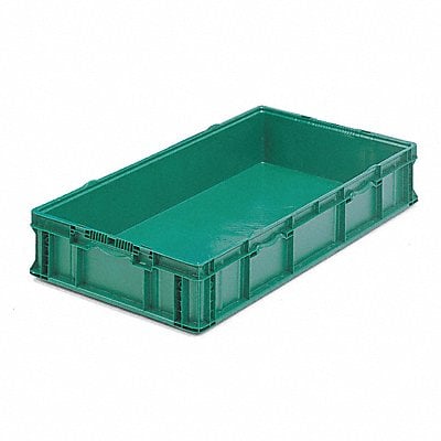 F9000 Straight Wall Ctr Green Solid PP MPN:SO4822-7 Green