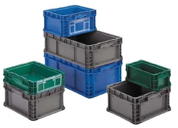 Polyethylene Storage Tote: 40 lb Capacity MPN:NXO1215-5 BLU