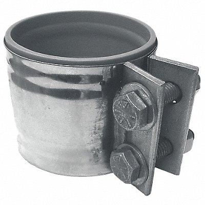 Coupling 2 in Schedule 80 No Hub 80 PSI MPN:2 No hub plain end no hub coupling