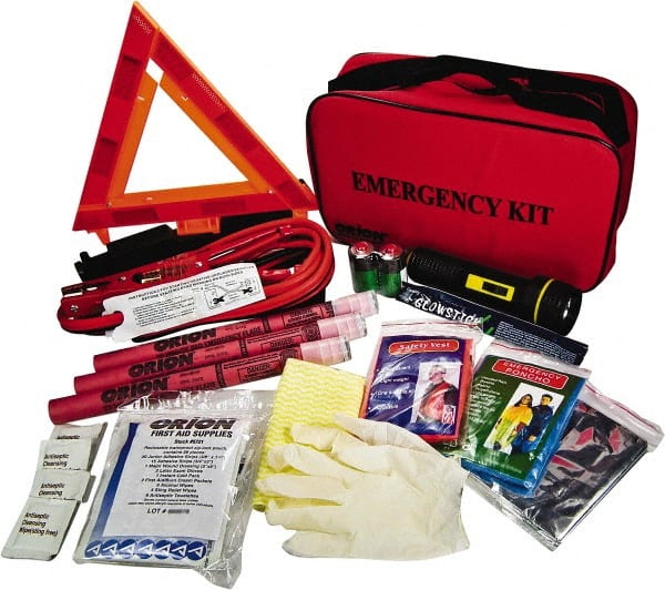 79 Piece, Emergency Roadside Safety Kit MPN:8901S