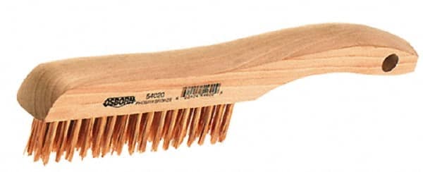 Scratch Brush, 4 Rows, 16 Columns, Bronze MPN:0005402000