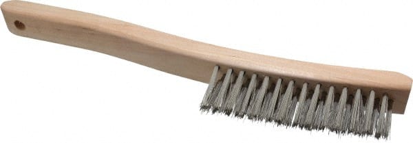 V-Groove Brush, 3 Rows, 14 Columns, Stainless Steel MPN:0005438800