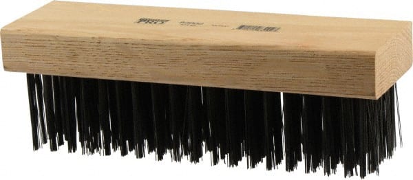 Scratch Brush, 6 Rows, 19 Columns, Steel MPN:0008300200